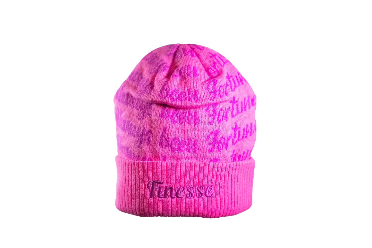 Satin Lined Beanie - Strawberry