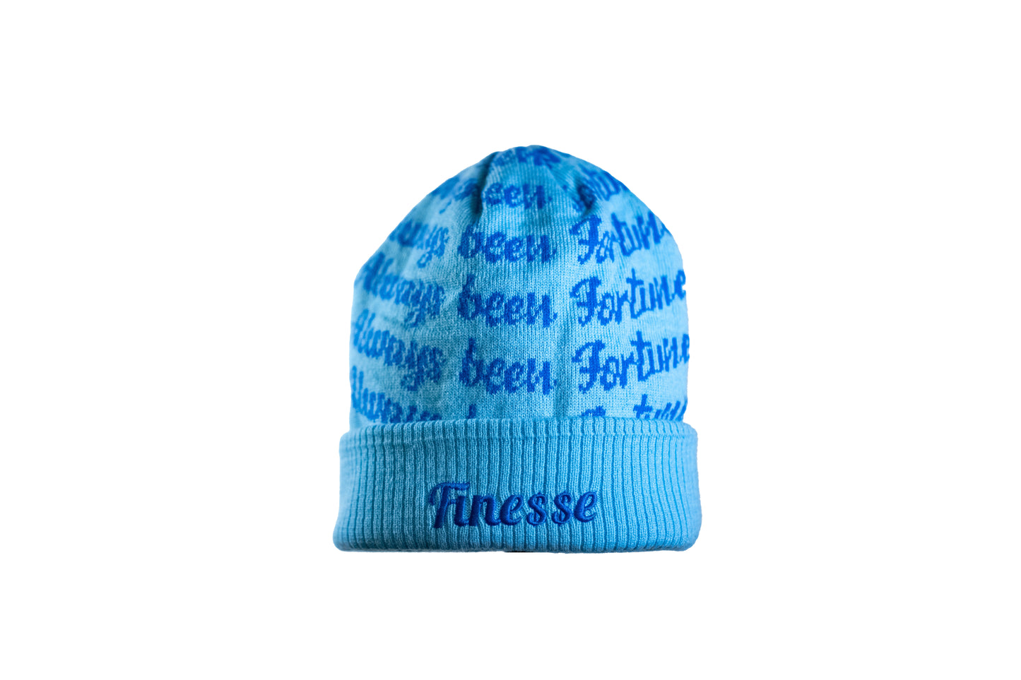 Satin Lined Beanie - Sapphire