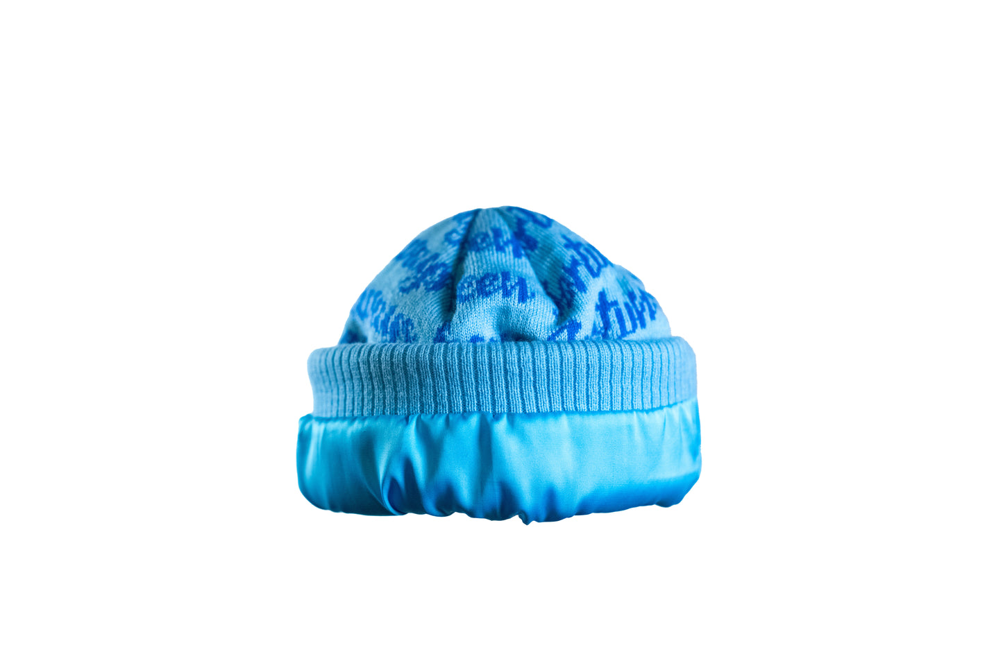 Satin Lined Beanie - Sapphire