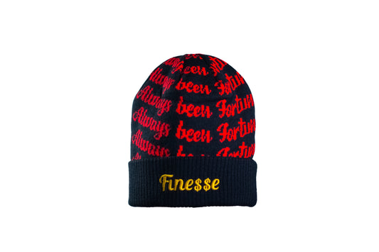 Satin Lined Beanie - Scarlett