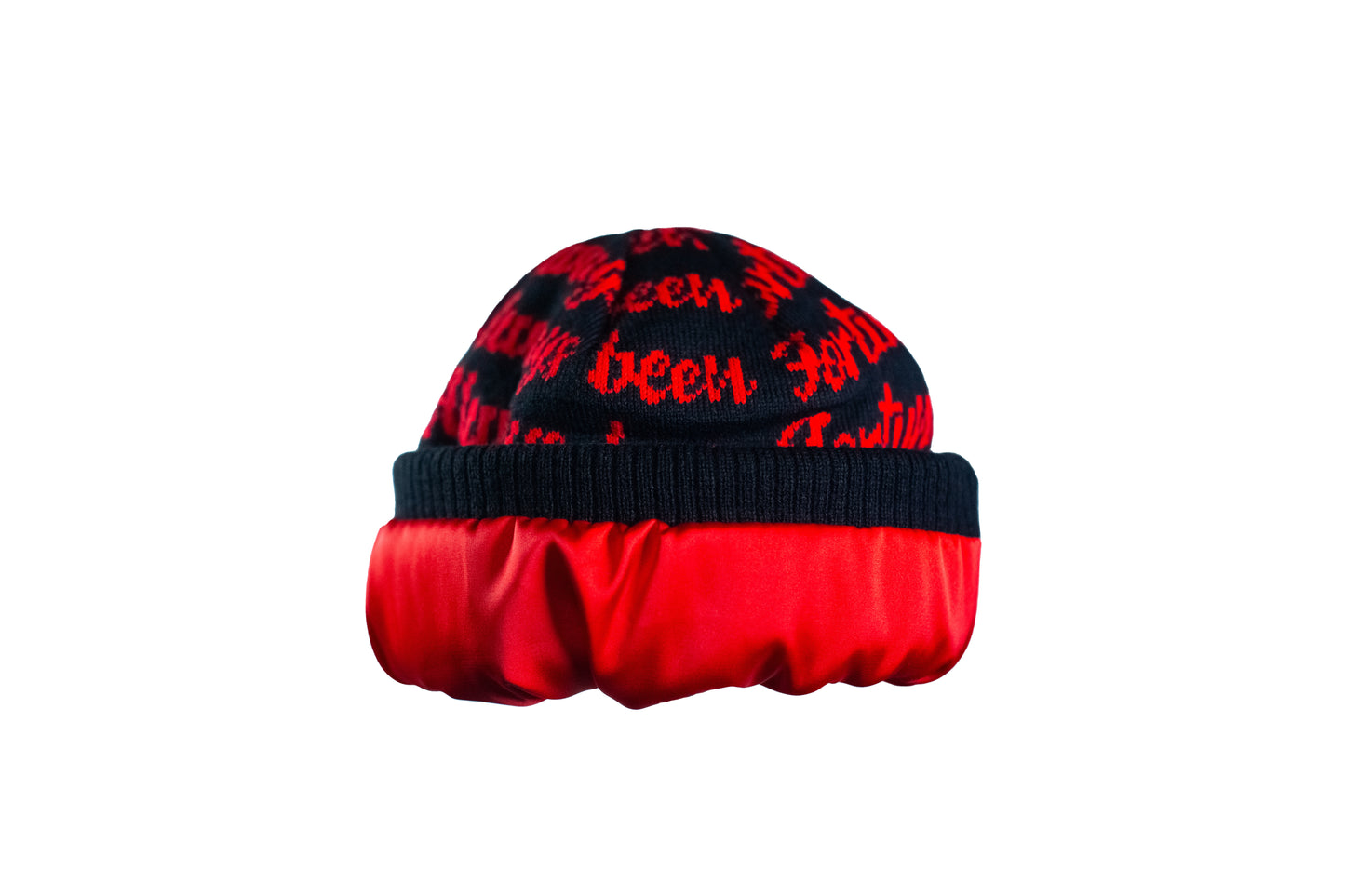 Satin Lined Beanie - Scarlett