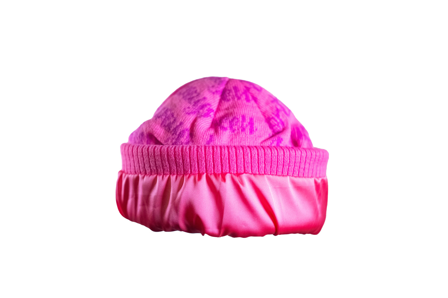 Satin Lined Beanie - Strawberry