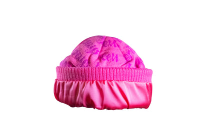 Satin Lined Beanie - Strawberry