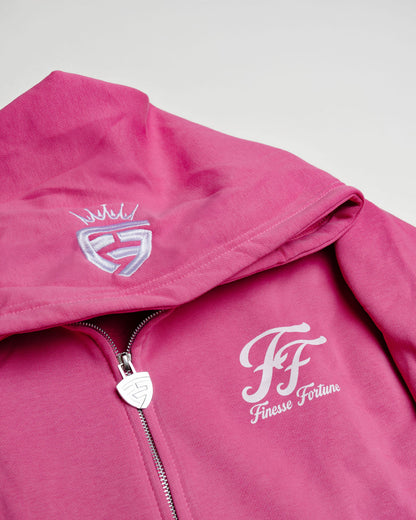 Finesse Takeover Hoodie - Rose