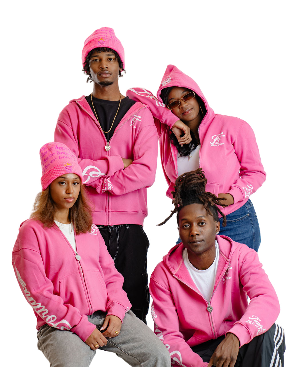 Finesse Takeover Hoodie - Rose